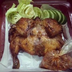 Ayam Bakakak Goreng Ukuran L/08/ons/  Lalap  Sambal