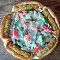 Pizza Pinggiran Nugget Kecil