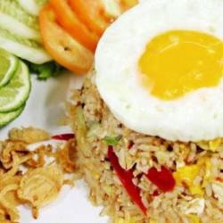 Nasi Goreng Telor Dadar  Bakso