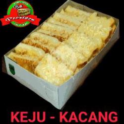 Roti Bakar Keju Kraft - Kacang (pisah) Susu