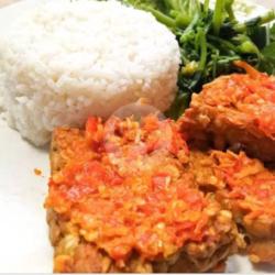 Nasi Geprek Tempe