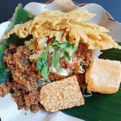 Nasi Pecel Dendeng Ragi