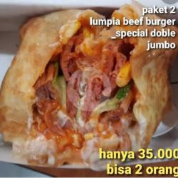 Lumpia Beef Burger Lumer Paket 2