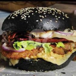 Burger Black Crispy