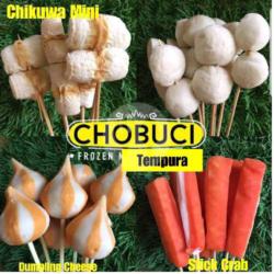 Dumpling Cheese Dan Chikuwa Mini Dan Crabstick Bakar (3in1)