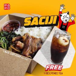 Saciji With Sapi Asap