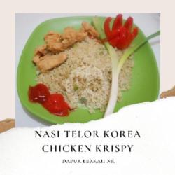 Nasi Telur Korea Chicken Crispy