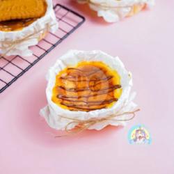 Mini Burnt Basque Cheesecake Nutella