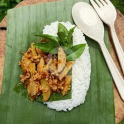 Nasi Kucing Jengkol Balado Teri Medan