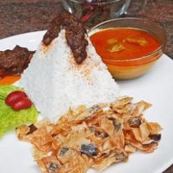 Delightful Rendang Rice