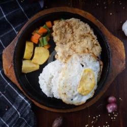 Chicken Rice Steak