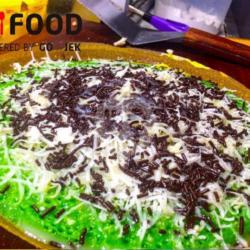 Martabak Coklat Keju (pandan)