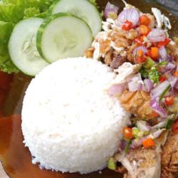 Nasi Ayam Geprak Sambal Matah