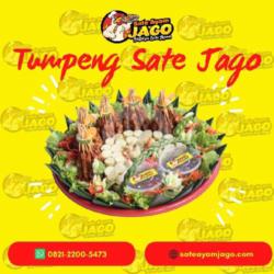 Tumpeng Sate Ayam / Kambing