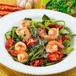 Tumis Kangkung Seafood