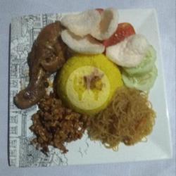 Nasi Kuning Ayam Bakar