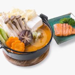 Spicy Miso Salmon Nabe