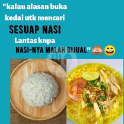 Nasi   Soto Uritan-kulit