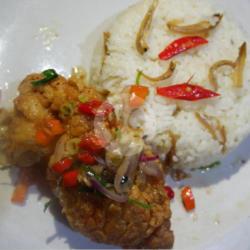 Nasi Liwet Ayam Fillet Goreng Crispy