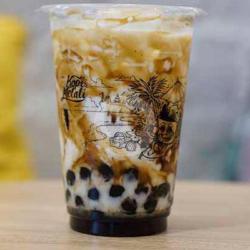 Dirty Brown Sugar Boba Milk