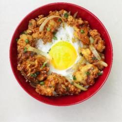 Chicken Pop Crispy Mentayaki   Telur