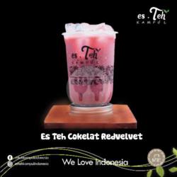 Es Teh Coklat Red Velvet (perpaduan Teh,susu,coklat Red Velvet)