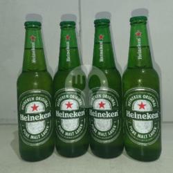 (21 ) Paket Murah 4 Botol Heineken Pint 330ml