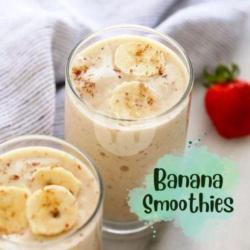 Green Booster   Banana Smoothies