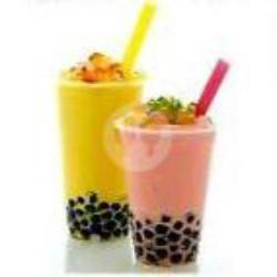 Boba Jelly Drink ( Vanila ) Ukuran Medium