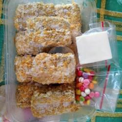 Pisang Nugget Choco Chips Coklat Putih