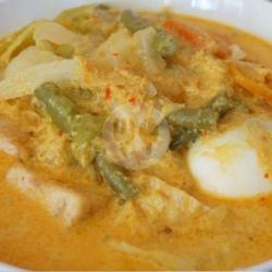 Ketupat Sayur Buncis Telur