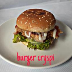 Burger Ayam Krispy