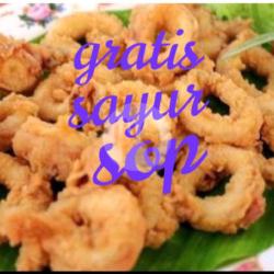 Udang Goreng Kremes   Nasi