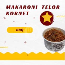 Makaroni Telor Kornet (bbq)