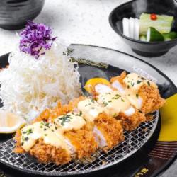 Chicken Katsu Salted Egg Set