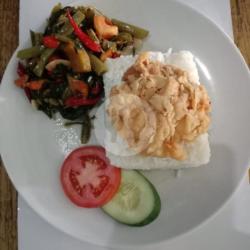 Paket Nasi Tumis Kangkung Kentaki  Es Teh