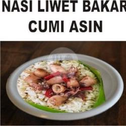 Nasi Liwet Bakar Cumi Asin