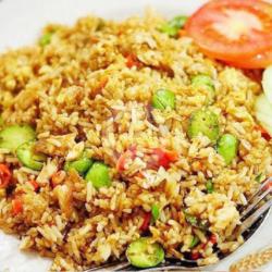 Nasi Goreng Ikan Asin Pete