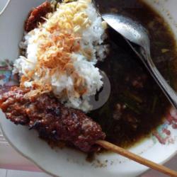 Nasi Rawon Sate Daging 1 Tusuk