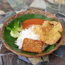 Sego Sambel Telur Dadar