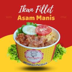 Rice Bowl Ikan Fillet Asam Manis