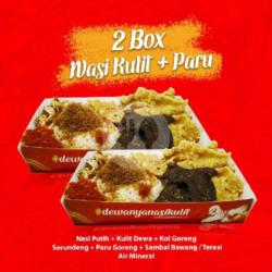 2 Box Nasi Kulit   Paru