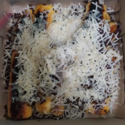 Pisang Bakar Coklat Seres, Keju, Susu