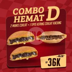 Combo Hemat  D ( 2 Manis Coklat   1 Tipis Kering Coklat Kacang)