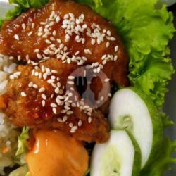 Chicken Korea Spicy (2 Sayap Utuh