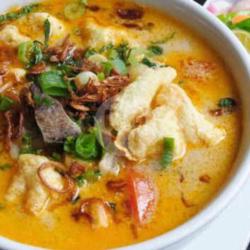 Soto Tulang Muda   Nasi   Emping