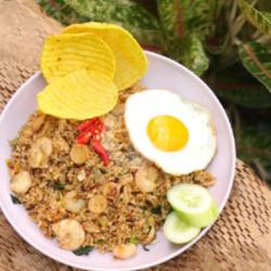 Nasi Goreng Udang Sosis Kanzler Pedas Jeletot