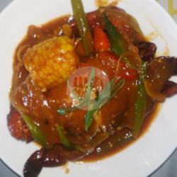 Kepiting Telur Saos Tiram