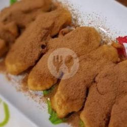 Pisang Goreng Toping Milo