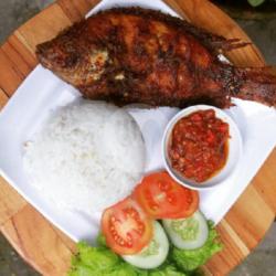 Ikan Nila Bakar Madu   Nasi Putih